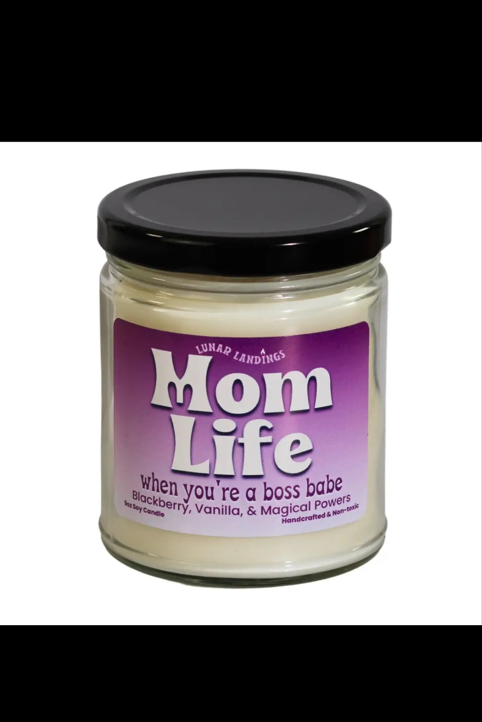 #MomLife Soy Candle